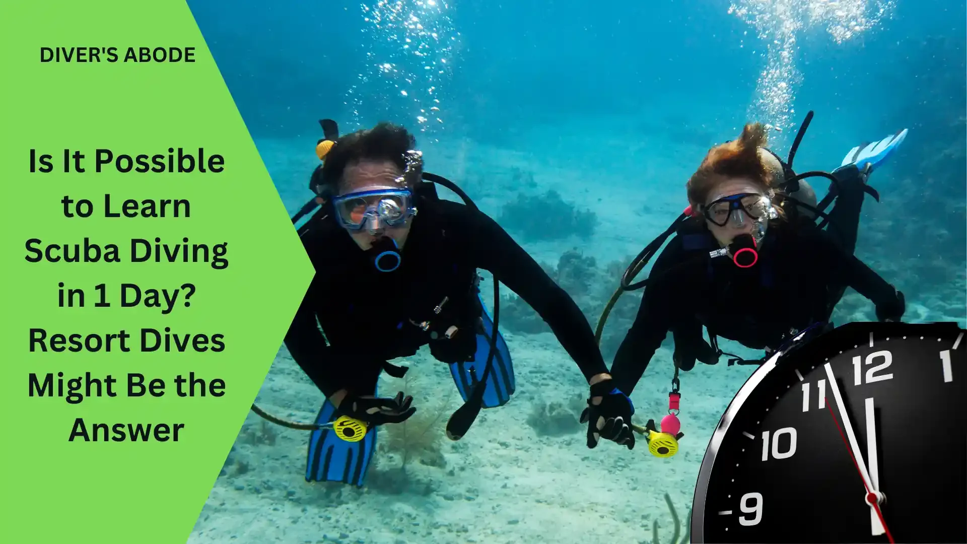 Want to Learn Scuba Diving Within a Day? Resort Courses Can Be the Answer